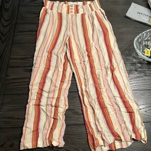 Flowy striped pants